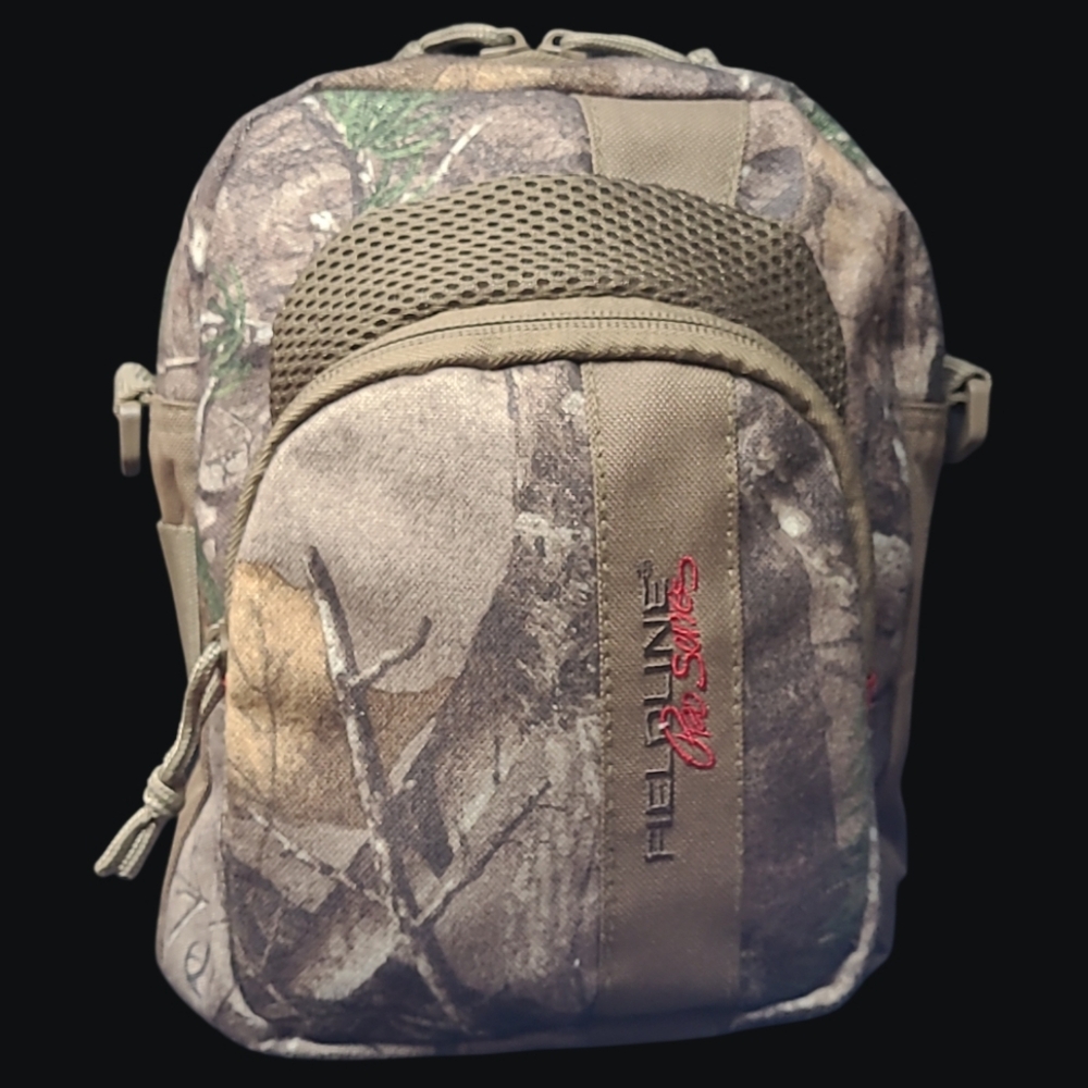 FIELDLINE PRO SERIES CAMO UTILITY POUCH/BAG FOR HUNTING OR FISHING